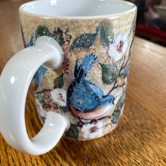 "Bluebirds" Lang and Wise Coffee Cup Mug 2002 #SW 36 - Picture 4 of 6